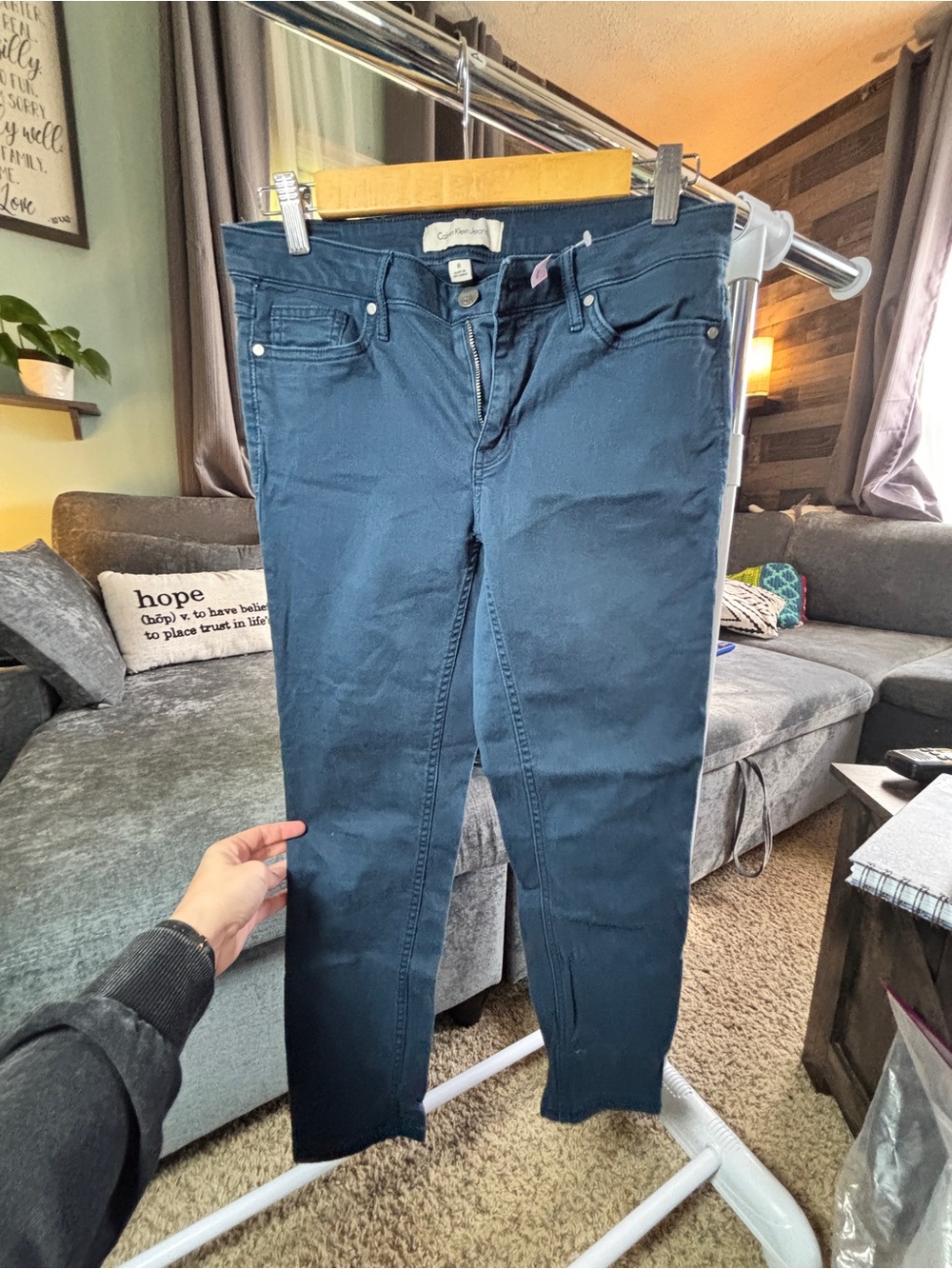 Calvin Klein Jeans Women’s Skinny Jeans - Navy Blue